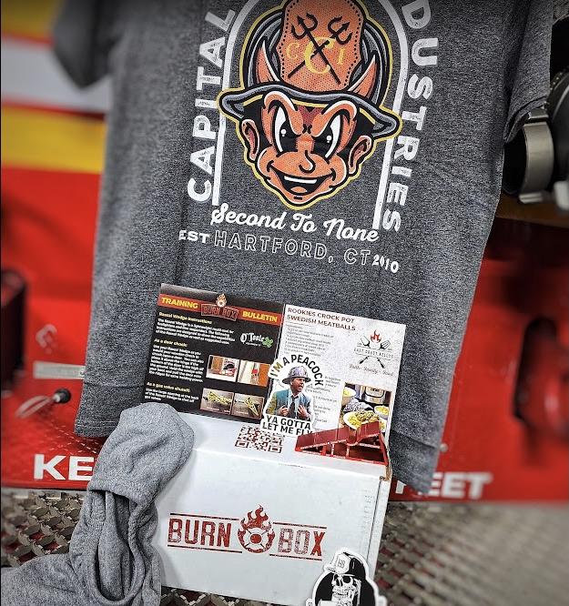 Capital Apparel premium firefighter clothing in Burn Box